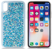 liquid sparkle tpu back cover case for xiaomi redmi note 8t blue photo