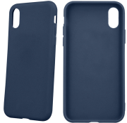 matt tpu back cover case for xiaomi redmi note 8t navy blue photo