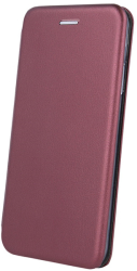 smart diva flip case for xiaomi redmi 8 burgundy photo