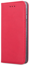 smart magnet flip case for xiaomi redmi 9 red photo