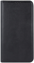 smart magnetic flip case for xiaomi redmi note 9 black photo