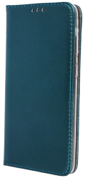 smart magnetic flip case for xiaomi redmi note 9 dark green photo