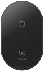 baseus 16mm microfiber wireless charging receiver iphone black photo
