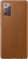samsung leather cover galaxy note 20 brown ef vn980la photo