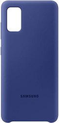 samsung silicone cover galaxy a41 blue ef pa415tl photo