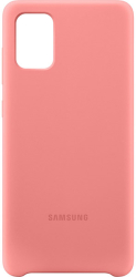 samsung silicone cover galaxy a71 pink ef pa715tp photo