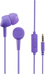 hama 184050 earphones basic 184050 microphone in ear ultra violet photo