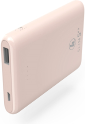 hama 188313 201664 slim 5hd power pack 5000 mah pale pink photo