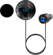 4smarts bluetooth fm transmitter dashremote with multimedia in charging and hands free function