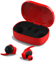 forever twe 300 bluetooth earbuds 4sport red photo