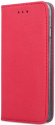 smart magnet flip case for motorola moto e6s red photo