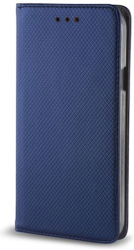 smart magnet flip case for samsung m51 navy blue photo