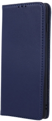 genuine leather flip case smart pro for huawei p30 lite navy blue photo