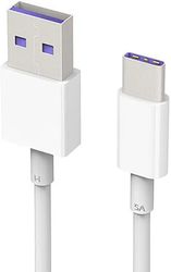 huawei hl1289 supercharge 5a usb type c cable white bulk photo