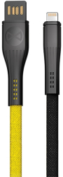 forever core extreme cable usb lightning 10 m 3a black yellow photo