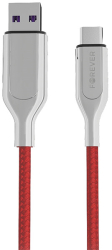 forever core ultra fast cable usb usb c 5a red photo