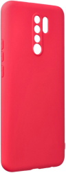 forcell soft back cover case for xiaomi redmi 9 red photo