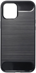 forcell carbon back cover case for iphone 12 mini black photo