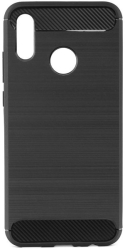 forcell carbon back cover case for huawei psmart 2020 black photo