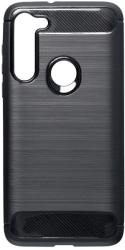 forcell carbon back cover case for motorola moto g8 power black photo