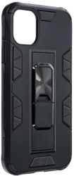 forcell defender back cover case stand for iphone 11 black photo
