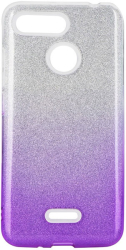 forcell shining back cover case for iphone 12 12 pro clear violet photo