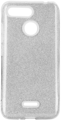 forcell shining back cover case for samsung galaxy m31 silver photo