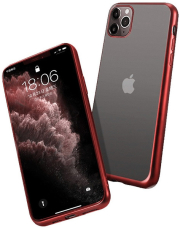 forcell new electro matt back cover case for samsung a41 red photo