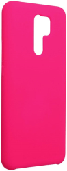 forcell silicone back cover case for xiaomi redmi 9 hot pink photo