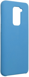 forcell silicone back cover case for xiaomi redmi note 9 blue photo