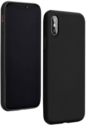 forcell silicone lite back cover case for samsung galaxy m21 black photo