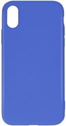 forcell silicone lite back cover case for iphone 12 12 pro blue photo