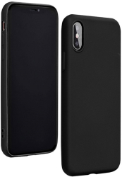 forcell silicone lite back cover case for xiaomi redmi 9 black photo