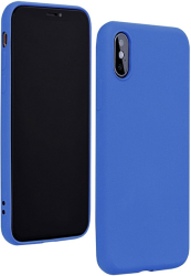 forcell silicone lite back cover case for xiaomi redmi 9a blue photo