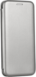 forcell book elegance flip case for samsung galaxy note 20 grey photo