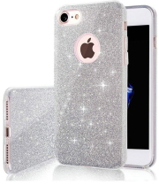 glitter 3in1 back cover case for iphone 12 mini 54 silver photo