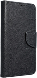 fancy book flip case for iphone 12 12 pro black photo