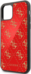 guess original faceplate back cover case guhcn584ggpre iphone 11 pro red photo