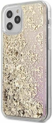 guess original faceplate back cover case guhcp12mlg4ggpigo iphone 12 12 pro gold photo