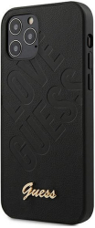 guess original faceplate back cover case guhcp12spuilgbk iphone 12 mini black photo