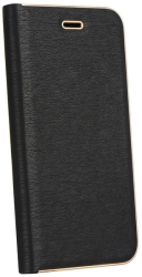 luna book flip case for apple iphone 12 12 pro black photo