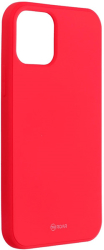 roar colorful jelly back cover case for for iphone 12 12 pro hot pink photo