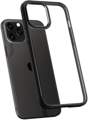 spigen ultra hybrid back cover case for iphone 12 pro max matte black photo