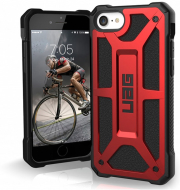 uag urban armor gear monarch back cover case for iphone 7 8 se 2020 red photo