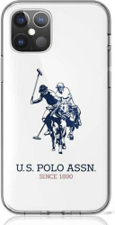 us polo original faceplate back cover case ushcp12ltpuhrwh iphone 12 pro max white photo