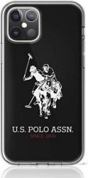 us polo original faceplate back cover case ushcp12mtpuhrbk iphone 12 12 pro black photo