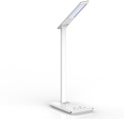 terratec 324191 charge air light desklamp with wireless charging and usb port photo