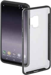 hama 183022 hama frame cover for samsung galaxy s9 transparent photo