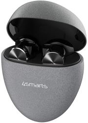 4smarts tws bluetooth headphones pebble light grey photo