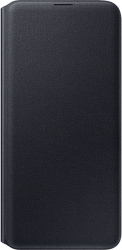 samsung flip wallet cover galaxy a30s ef wa307pb black photo